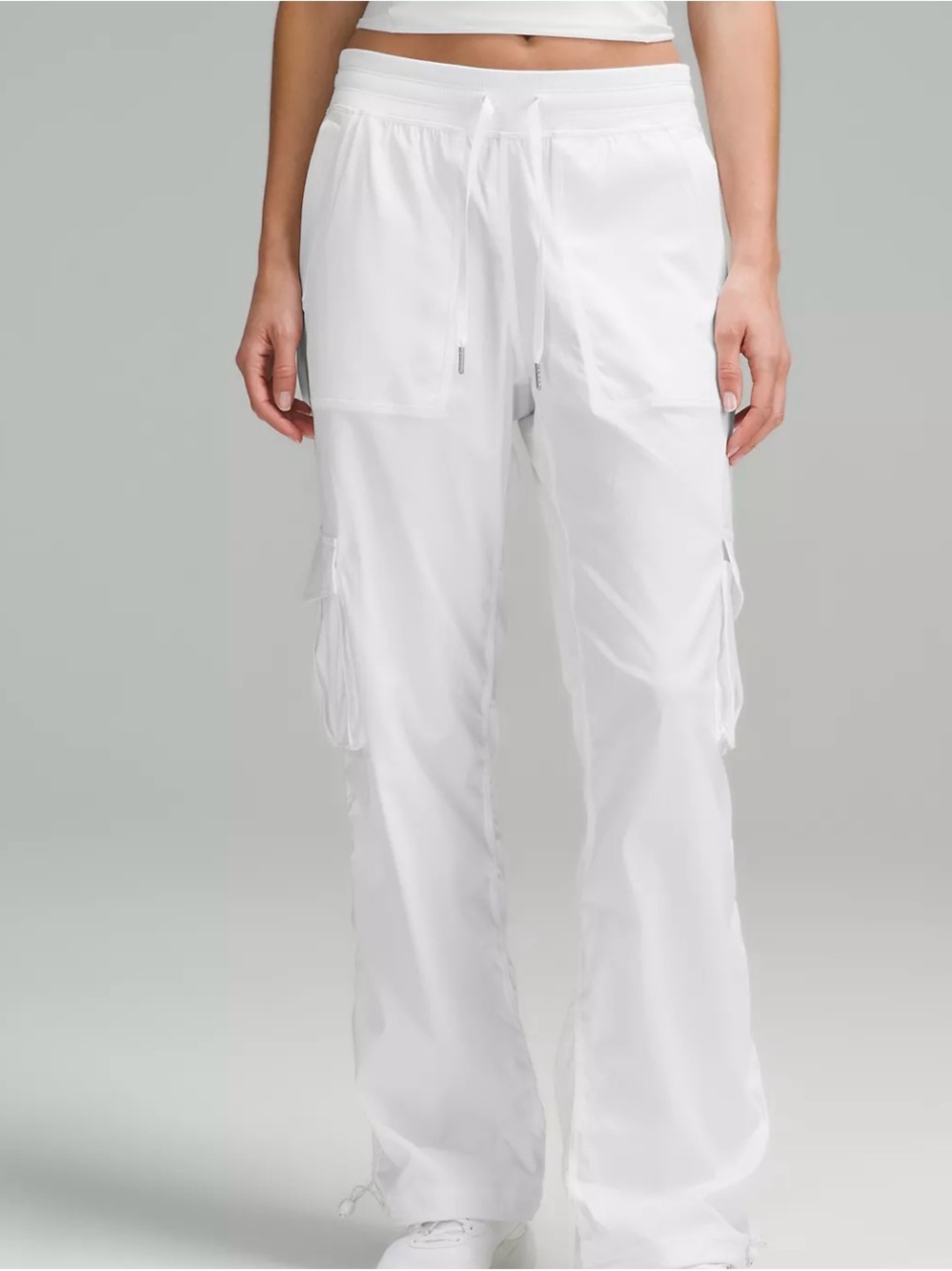 lululemon athletica White Cargo Jogger Pants